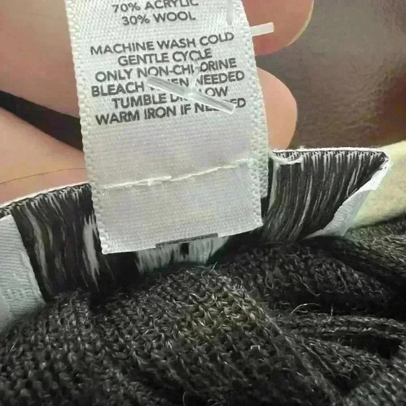 Loft gray wool blend tie waist dress xl NWT - Picture 4 of 4